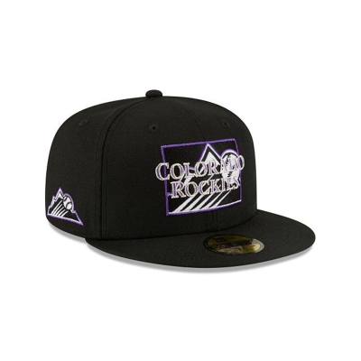 Sapca New Era Colorado Rockies MLB Local 59FIFTY Fitted - Negrii